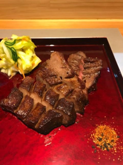 盛り付け例